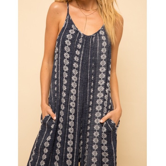 Emily~Wide Leg Jumpsuit - Picture 4 of 6